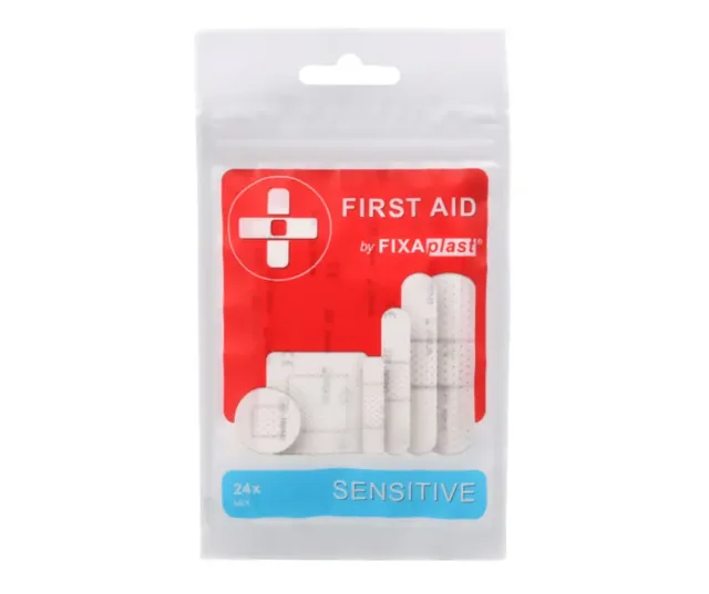 FIXAplast FIRST AID Sensitive náplast mix 24 ks