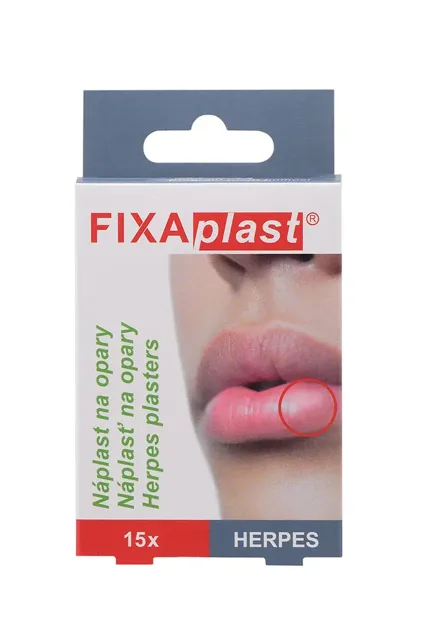 Fixaplast Herpes náplast na opary 15 ks