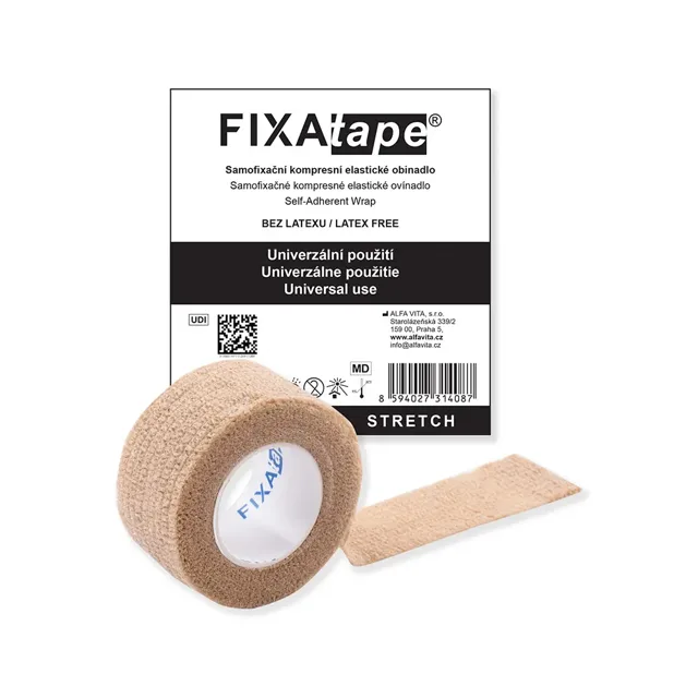 FIXAtape STRETCH 2,5 cm x 450cm samofixační obinadlo