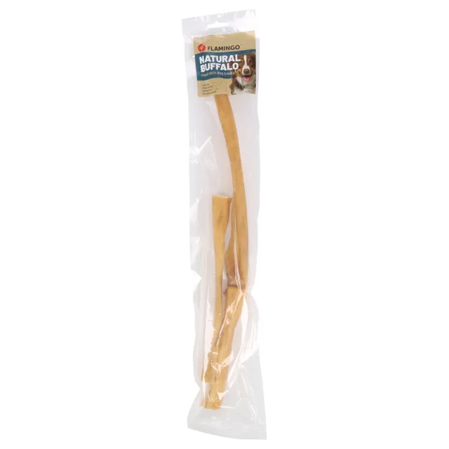 Flamingo Natur Snack buvolí kůže - 400 g (25 cm)