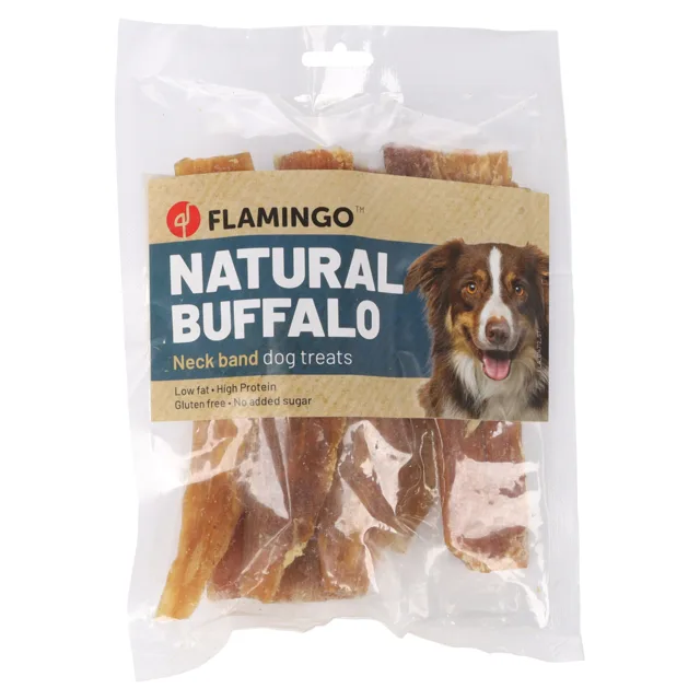 Flamingo Natur Snack buvolí šíje - 200 g