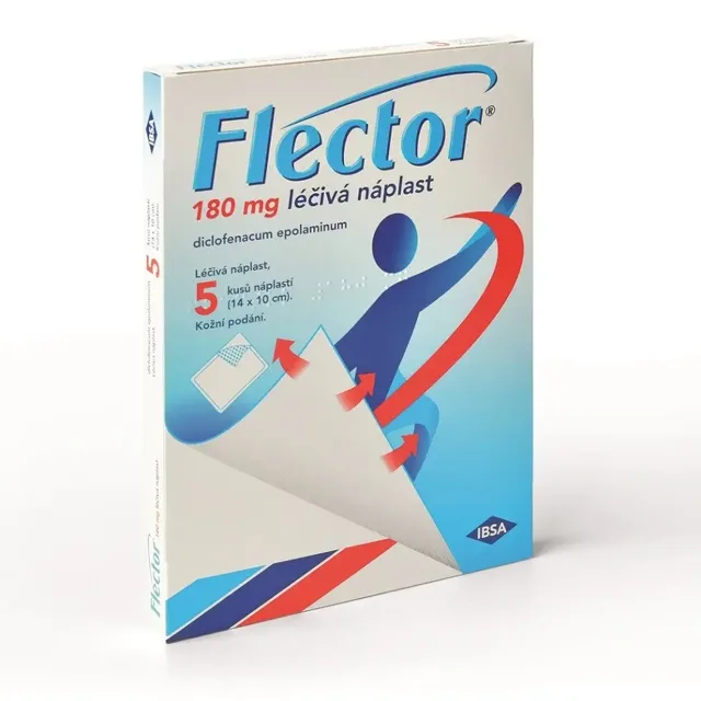 Flector EP Tissugel 180 mg.tdr.emp.5 ks