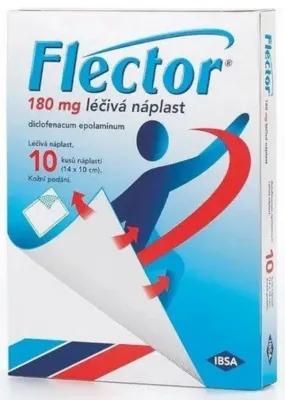 FLECTOR EP TISSUGEL TDR 180MG EMP MED 10