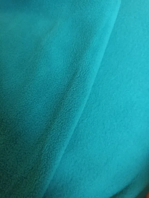 Fleece 240g, 1 metr, tyrkysový