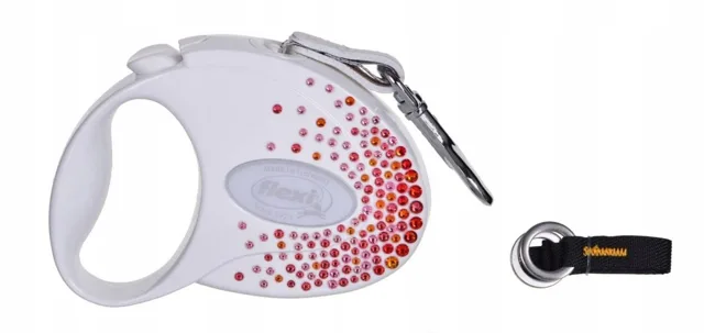 FLEXI Glam Splash Orient M Páska 5 m bílá