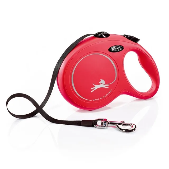 FLEXI Vodítko automatické New Classic L Pásek 8 m Red