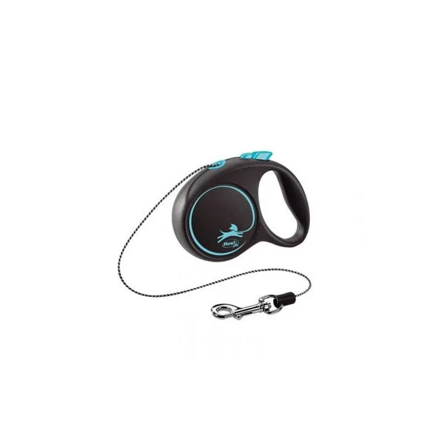 FLEXI Vodítko Black Design S Cord 5 m modré
