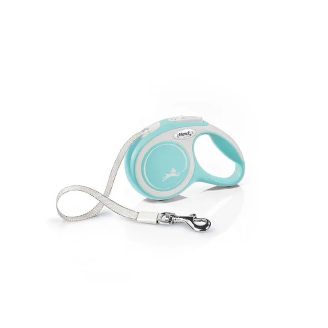 FLEXI Vodítko New Comfort XS Tape 3 m světle modré