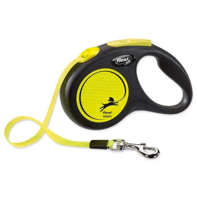 Flexi Vodítko New Neon páska S 5m