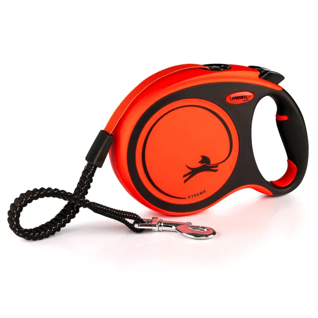 Flexi Xtreme oranžové vodítko, 8 m - Velikost L: do 55 kg