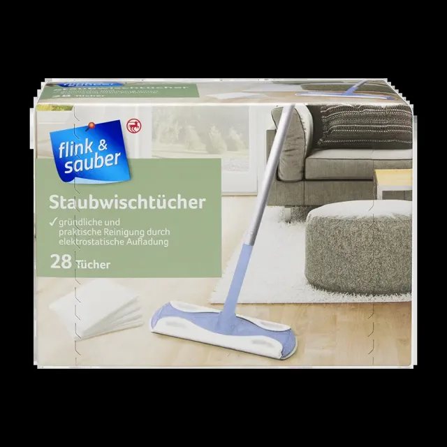 flink & sauber Návlek na mop 28 ks