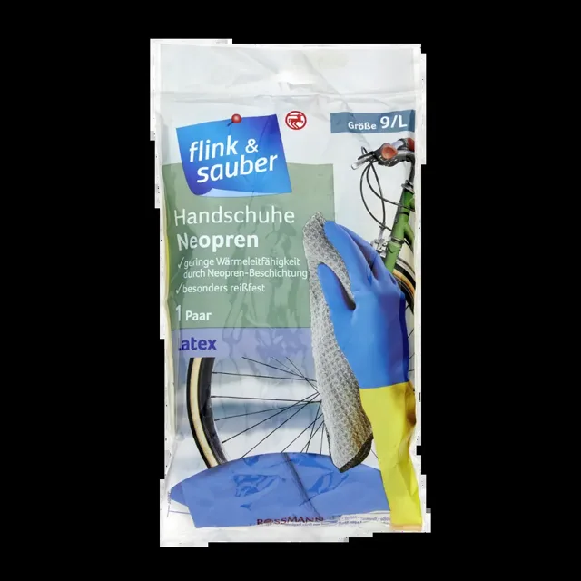 flink & sauber Rukavice neoprenové vel. L
