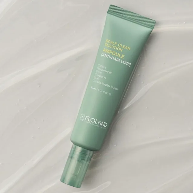 FLOLAND -  Scalp Clean Solution Ampoule - Ampule pro čištění vlasové pokožky - 30 ml