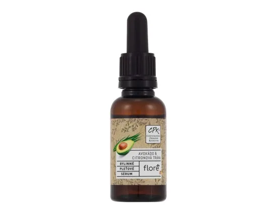 Floré bylinné pleťové sérum avokádo & citronová tráva 30 ml
