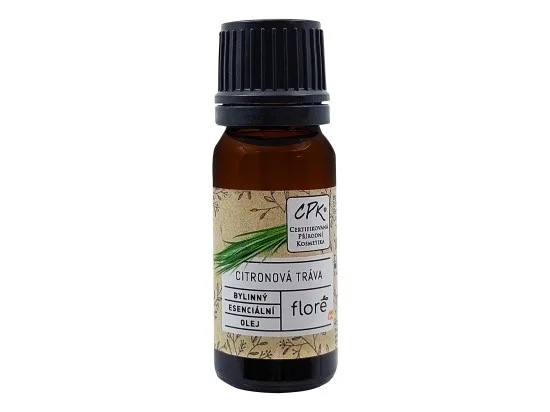 Floré bylinný esenciální olej citronová trává 10 ml