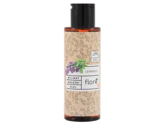 Floré bylinný masážní olej levandule 100 ml