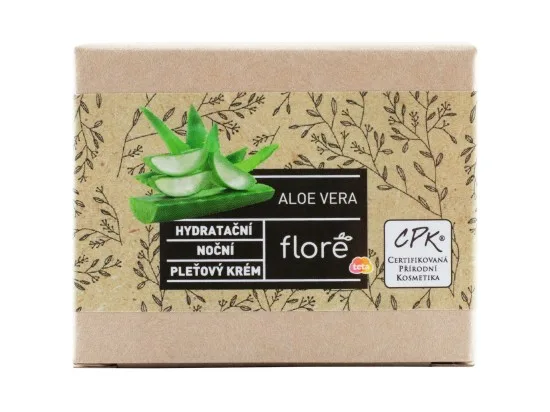 Floré noční pleťový krém Aloe Vera 50 ml