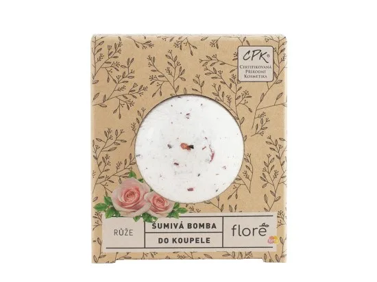Floré  šumivá bomba růže 110 g