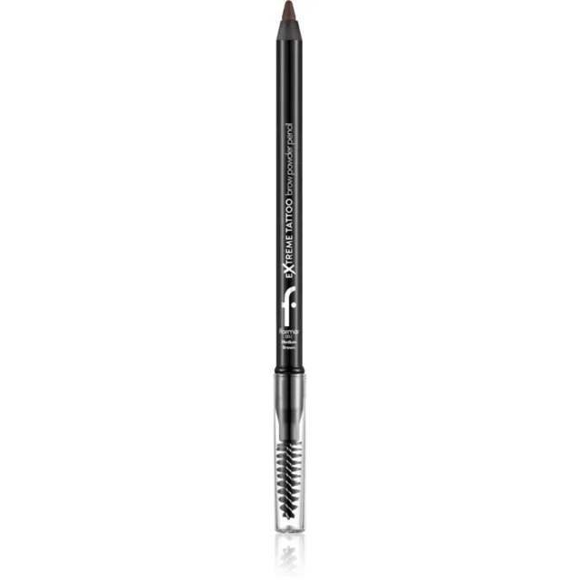 flormar Extreme Tattoo Brow Powder Pencil dlouhotrvající tužka na obočí s pudrovým efektem odstín 002 Medium Brown 1.2 g