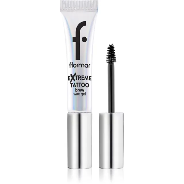 flormar Extreme Tattoo Brow Wax Gel transparentní fixační gel na obočí 7 ml