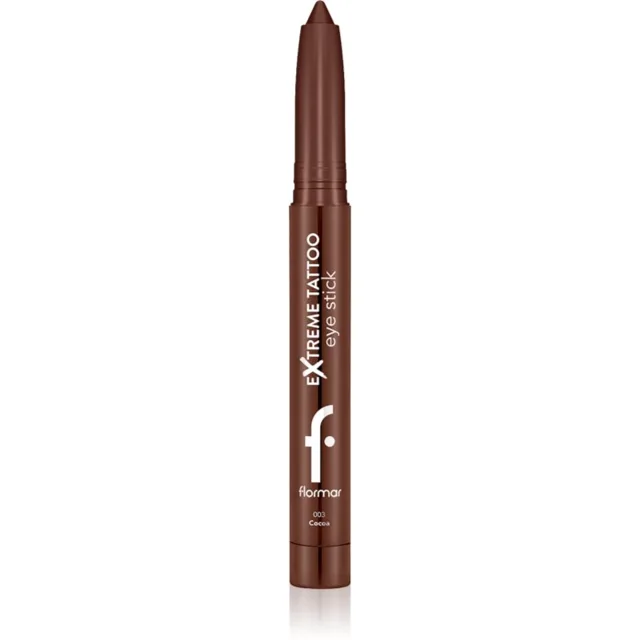 flormar Extreme Tattoo Eye Stick dlouhotrvající gelové oční linky odstín 003 Cocoa 1.4 g