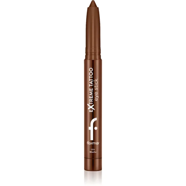 flormar Extreme Tattoo Eye Stick dlouhotrvající gelové oční linky odstín 004 Mocha 1.4 g