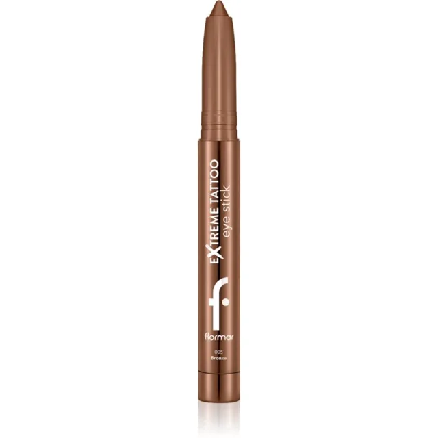flormar Extreme Tattoo Eye Stick dlouhotrvající gelové oční linky odstín 005 Bronze 1.4 g