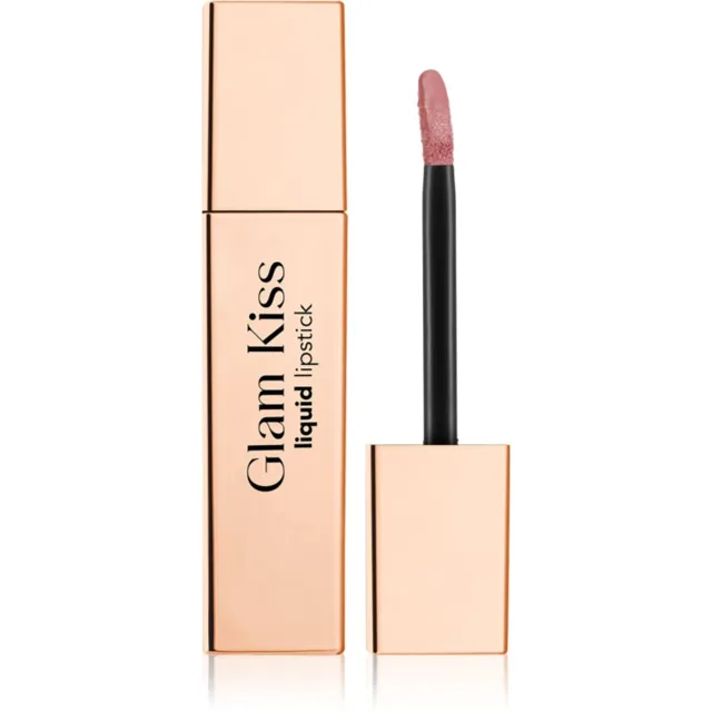 flormar Glam Kiss Liquid Lipstick dlouhotrvající tekutá rtěnka s vysokým leskem odstín 002 Rosy Veil 3.5 ml