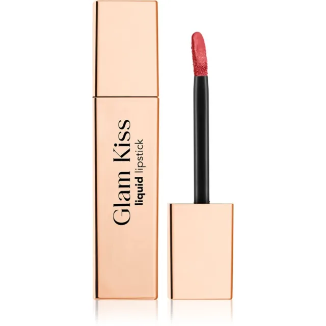 flormar Glam Kiss Liquid Lipstick dlouhotrvající tekutá rtěnka s vysokým leskem odstín 006 Berry Crush 3.5 ml