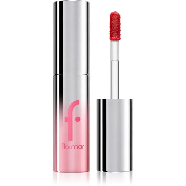 flormar K-Spirit Glow Lip Tint hydratační lesklá rtěnka se třpytkami odstín 004 - Peach Fizz 4 ml