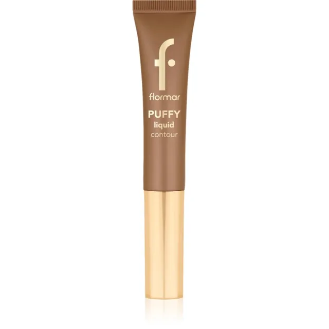 flormar Puffy Liquid Contour konturovací krém s aplikátorem odstín 003 Deep 12 ml
