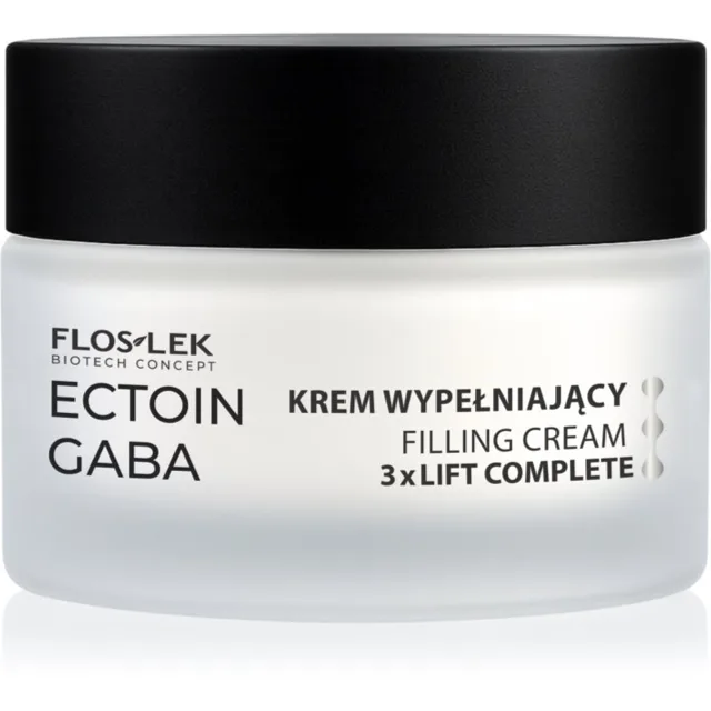 FlosLek Laboratorium Ectoin Gaba Filling Face Cream 3xLift Complete liftingový krém pro zpevnění pleti 50 ml