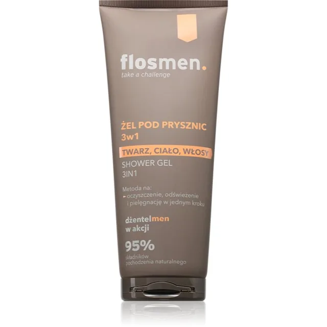 FlosLek Laboratorium FlosMen sprchový gel 3 v 1 pro muže 225 ml