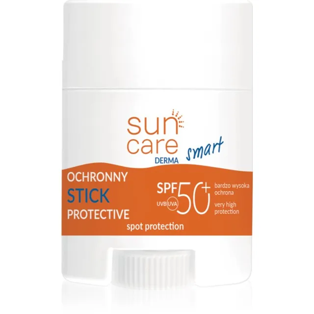 FlosLek Laboratorium Sun Care Derma Protective Stick opalovací krém v tyčince na obličej a citlivá místa SPF 50+ 20 g
