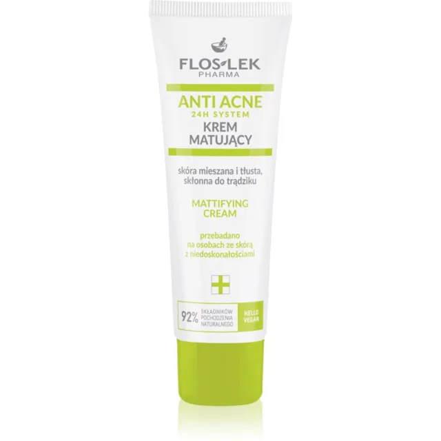 FlosLek Pharma Anti Acne matující krém pro mastnou a smíšenou pleť 50 ml