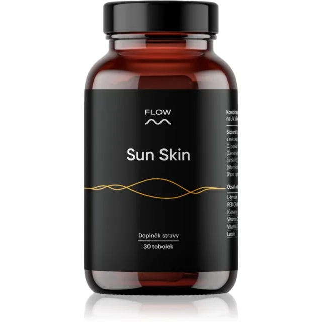 Flow Sun Skin kapsle pro podporu opálení 30 cps
