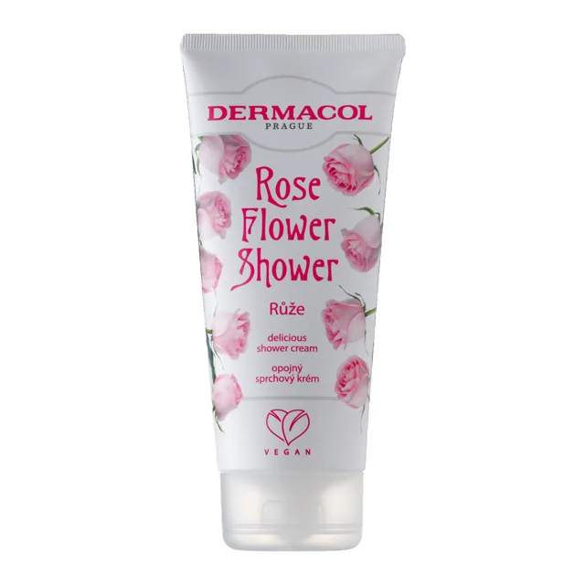 Flower Care sprchový krém   růže Dermacol - Oficiální e-shop Dermacol