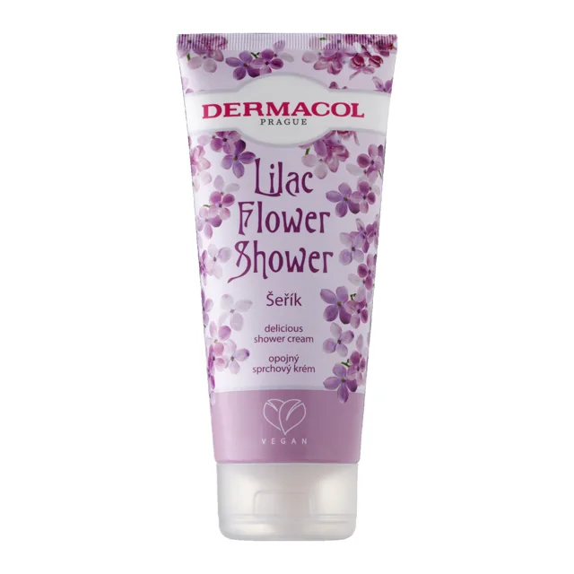 Flower Care sprchový krém   šeřík Dermacol - Oficiální e-shop Dermacol