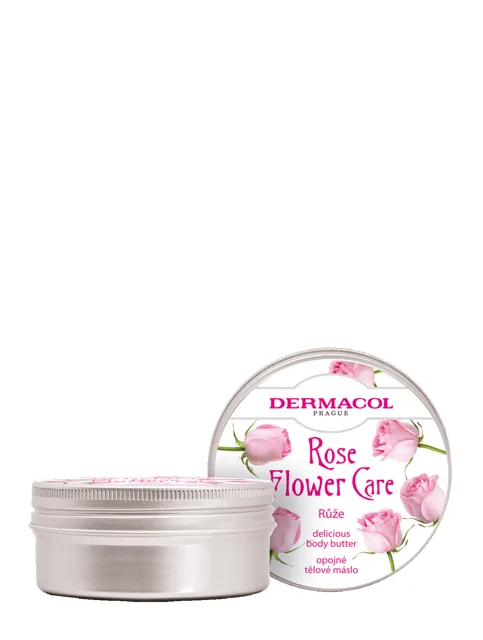 Flower Care tělové máslo   růže Dermacol - Oficiální e-shop Dermacol