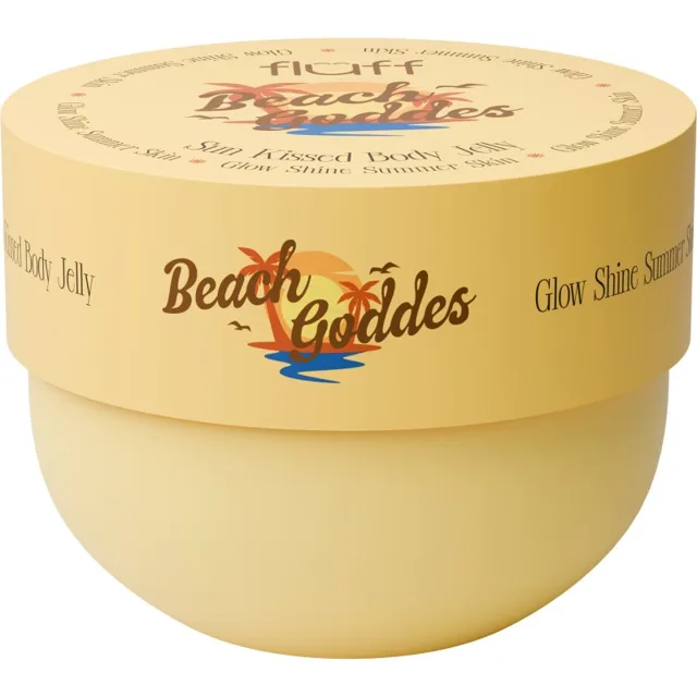 Fluff Glow Body Jelly Beach Goddes tělový gel s rozjasňujícím efektem 150 ml