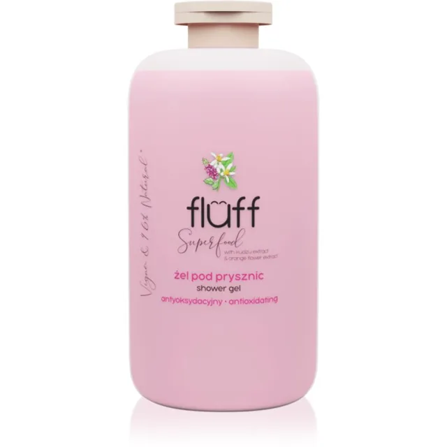 Fluff Superfood sprchový gel Kudzu & Orange Blossom 500 ml