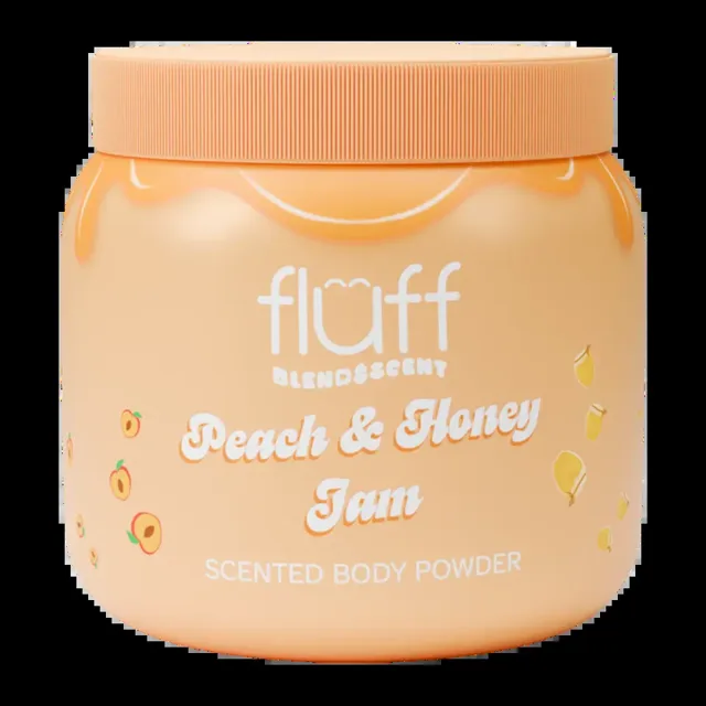 Fluff Tělový pudr Peach Honey Jam