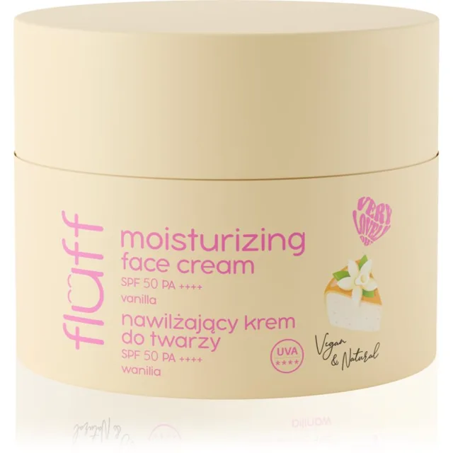 Fluff Vanilla hydratační krém na obličej 50 ml