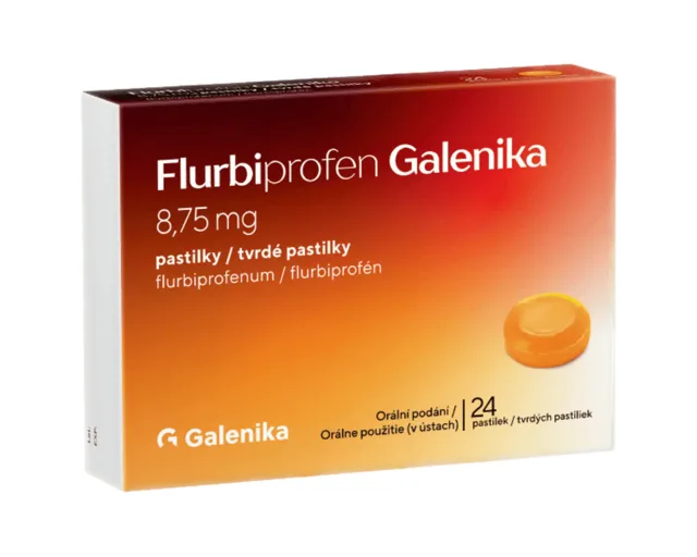FLURBIPROFEN GALENIKA 8,75MG PAS 24 II