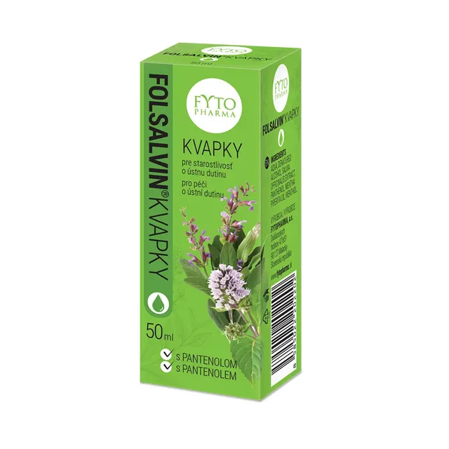 Folsalvin kapky péče dutina ústní 50ml Fytopharma