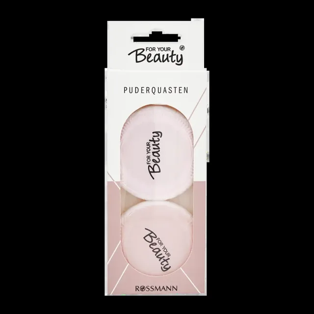 for your Beauty Aplikátor na pudr, různé druhy 2 ks