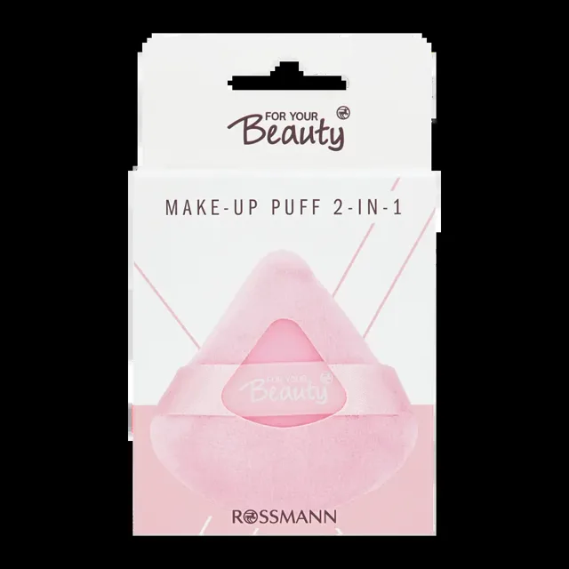 for your Beauty Houbička na make-up a pudr 2v1, různé druhy