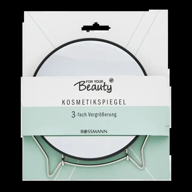 for your Beauty Kosmetické zrcátko s 3násobným zvětšením