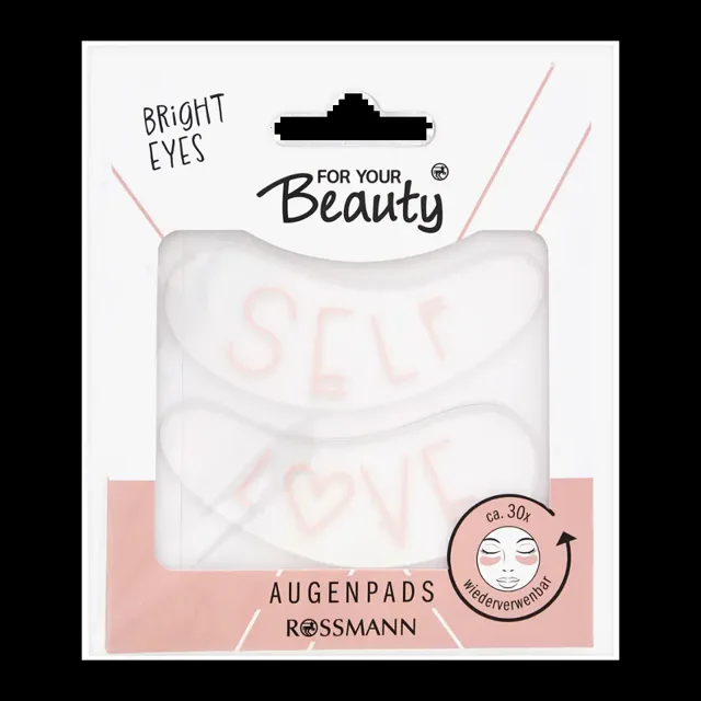 for your Beauty Opakovaně použitelné polštářky pod oči Self Love 2 ks