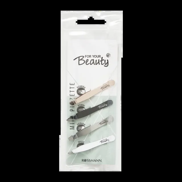 for your Beauty Sada mini pinzet na obočí, různé druhy